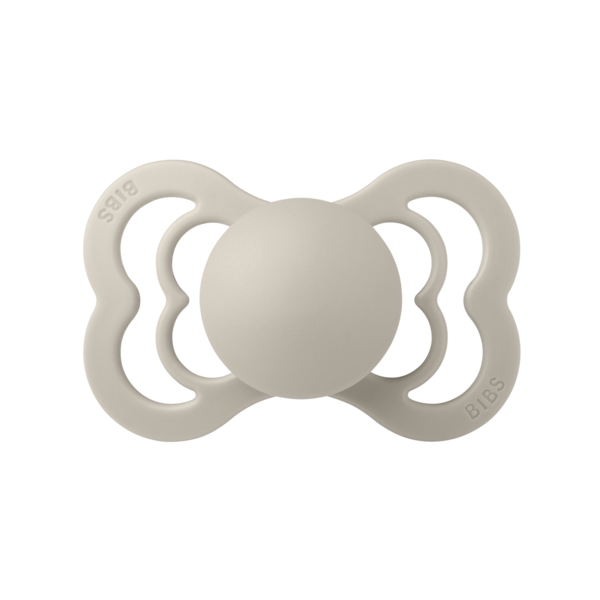 Suzeță BIBS Supreme Latex, Tetină Simetrică, 6 luni - Sand - Sand [ps:9279ec97-8a0b-4a25-83a7-2e38439893f5]