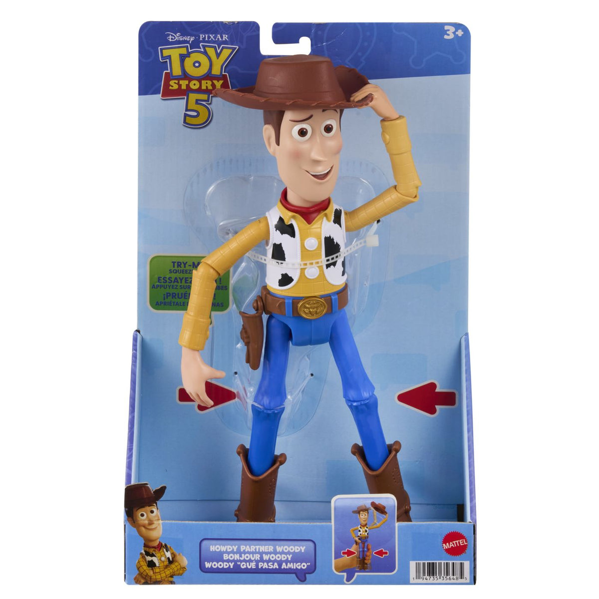 Figurină Woody Toy Story 5, 30cm - Mattel - Default Title [ps:0ce7175f-442c-4dcb-80e5-a605ccab8c75]
