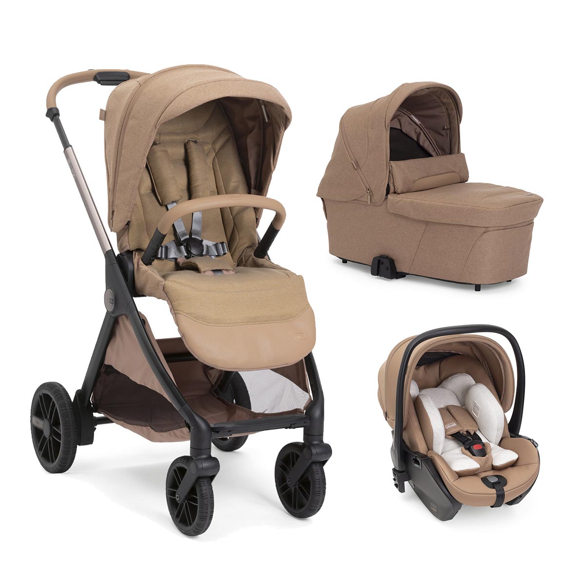 Cărucior 3 în 1 Chicco Bellagio 2, First Seat Recline, - Default Title [ps:fcbe82cf-fea9-4168-ae74-1a216cb50cd4]