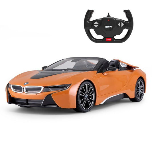 MASINA CU TELECOMANDA BMW I8 PORTOCALIE SCARA 1 LA 12 [ps:fa5e782a-5583-4ffc-a691-7bb1fee0e45d]