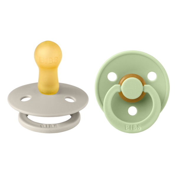 Set 2 Suzete BIBS Colour Latex, Tetina Simetrică, 0 luni - Sand [ps:ca38735e-7fda-42d1-9959-b9a249807204]