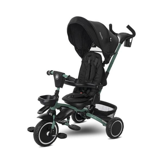 Tricicletă Lorelli Freccia Multifuncțională, Beige & Black - Black & Green [ps:c313fd19-4cdc-4fcd-a526-f196ca54a241]
