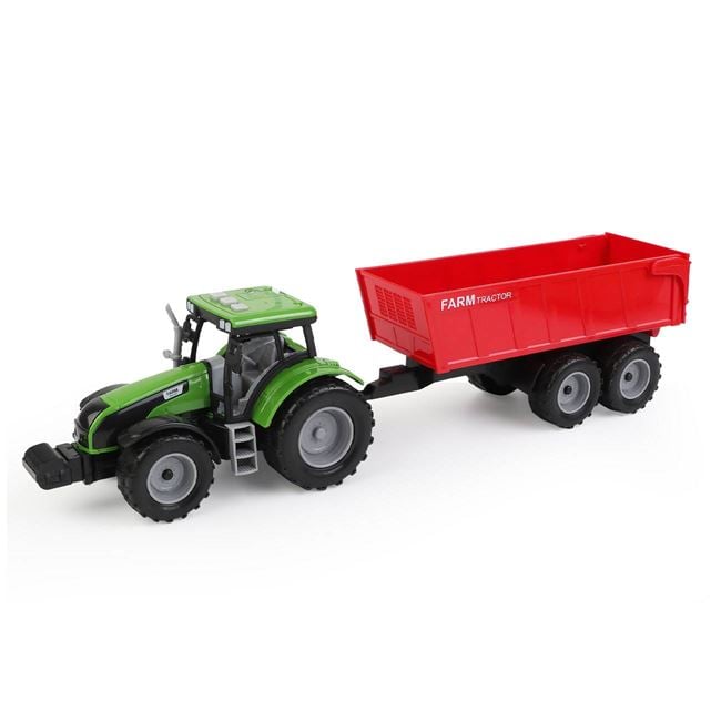 Tractor Jucărie cu Remorcă, Sunete și Lumini Jumbo - Default Title [ps:742a7323-1f98-4a4f-abfa-40509245b9ae]