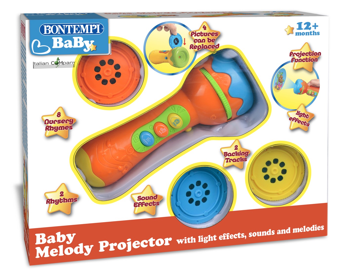 BONTEMPI PROIECTOR MUZICAL BABY - Default Title [ps:0a2e7ede-7fa1-4faf-83de-6a793e20bfb6]