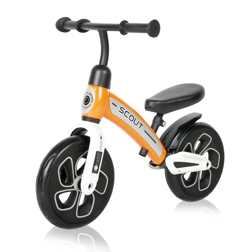 Bicicletă Echilibru Lorelli Scout, 2-4 ani, Roșu-Alb - Portocaliu [ps:7e853eb8-6892-4b34-8e20-0b6b0d42b591]