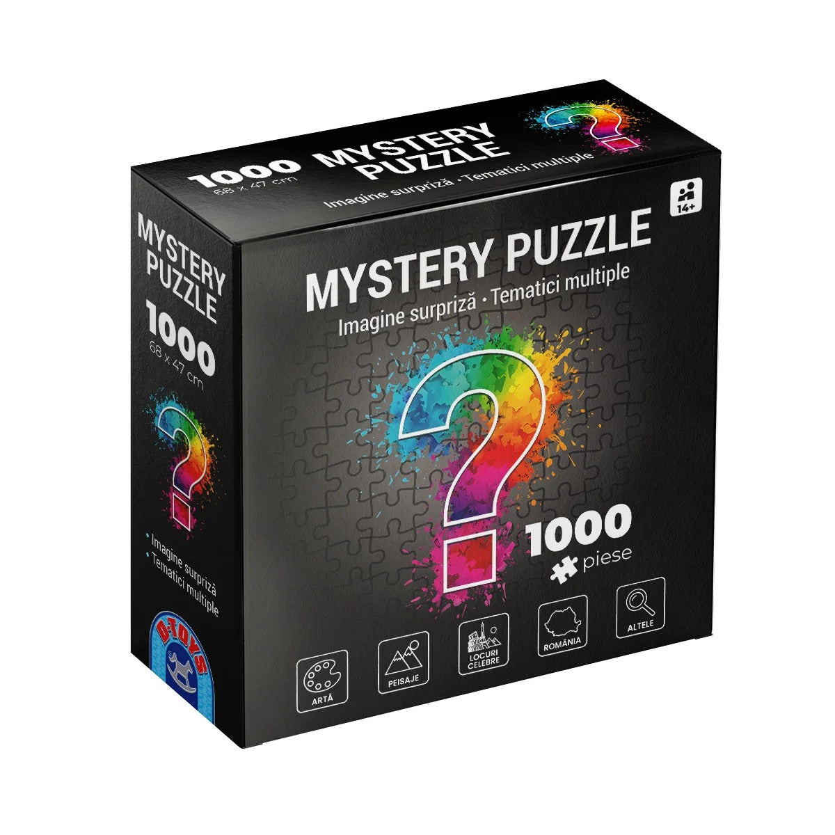 Puzzle D-TOYS Mistery, 1000 piese - Provocare și Distracție - Default Title [ps:5c25d563-cdfb-475e-b36d-db10ae53ef12]