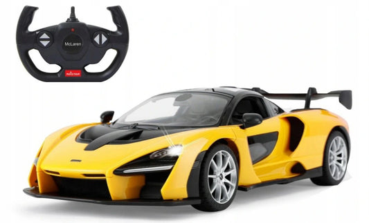 MASINA CU TELECOMANDA McLAREN SENNA GALBEN CU SCARA 1 LA 14 [ps:5cb849e1-d293-40be-a018-1827c45d93d3]