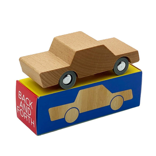 Mașinuță Lemn Waytoplay, Natur - Design Handmade - Natural [ps:5a2f9e01-ef31-4d03-bbf4-244f175be8be]