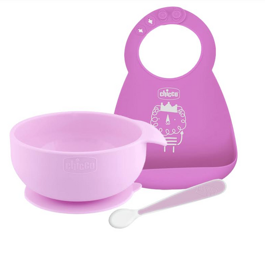 Set diversificare copii Chicco Easy Start, roz, 6luni+ - Roz [ps:7159a2bb-3567-4d5d-8c67-9ff1e9a294e6]