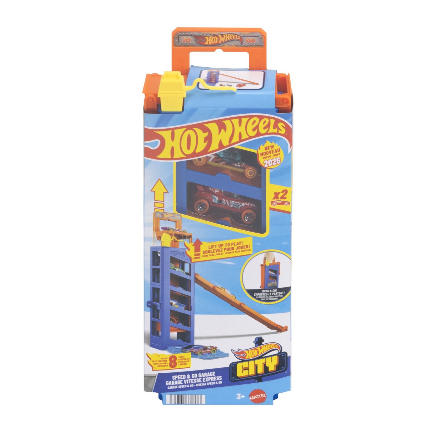 Garaj Hot Wheels City cu 2 Mașinuțe incluse - Mattel - Default Title [ps:7d56db14-5697-4498-87c1-6e171d4a6791]