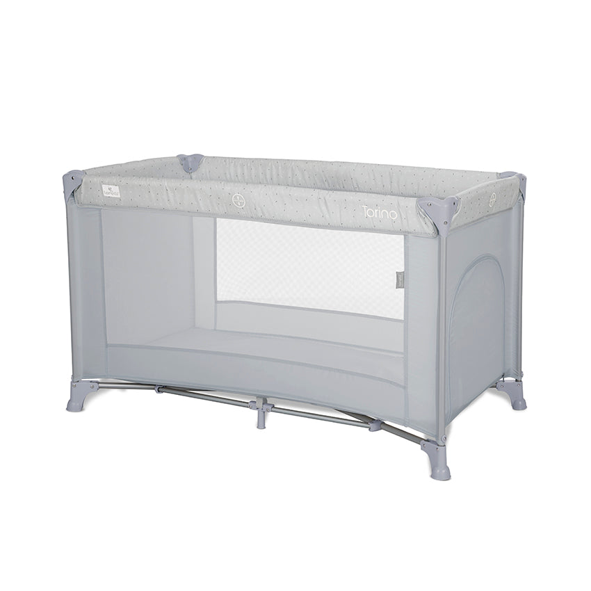 Pătuț Pliabil Lorelli Torino, 1 Nivel, Lemon Curry Floral - Grey [ps:74403828-bbf9-4c24-9803-6d4fd39f477c]