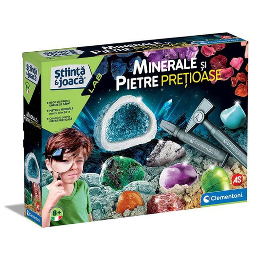 Laborator Minerale și Geode Clementoni - Știință & Joacă - Default Title [ps:5e361bce-0221-4878-89a1-ee66ccb703de]