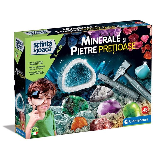 Laborator Minerale și Geode Clementoni - Știință & Joacă - Default Title [ps:5e361bce-0221-4878-89a1-ee66ccb703de]