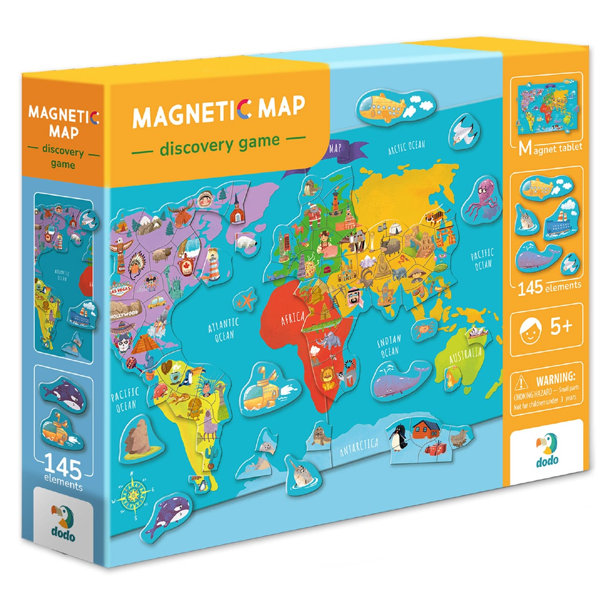Puzzle Magnetic Harta Lumii Dodo Toys - Învățare Interactivă - Default Title [ps:a7fb216b-6b13-497e-af19-7f7929a69feb]