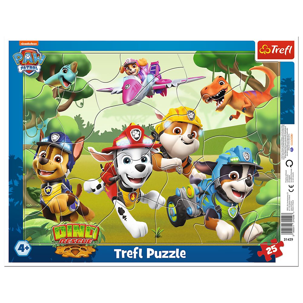 Puzzle Trefl Patrula Cățelușilor - 25 Piese | Trucuri - Default Title [ps:8201521c-7d66-469c-8e6d-d1c7aa499736]