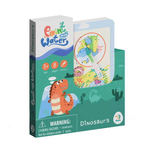 Carte de Colorat cu Apă Dinozauri Dodo Toys - Default Title [ps:0e73532c-e9f2-4390-85e6-76589b3ce561]