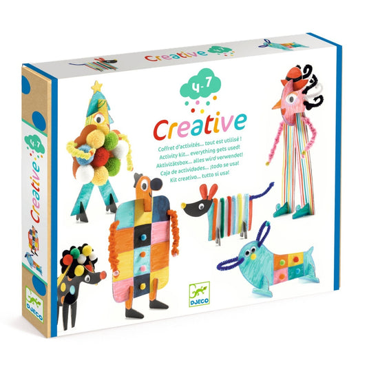 Set Creativ 3 Prieteni și Companionii lor, Djeco - Default Title [ps:d796e03c-4917-4732-a658-a77c1c1bf5e8]