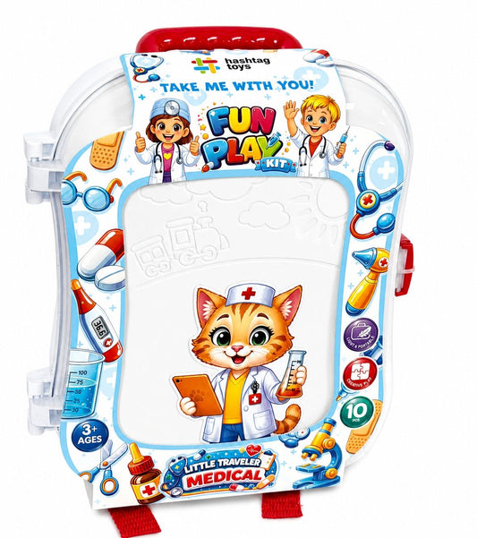 Rucsac Medical VIVA TOYS - Set Micul Calator - Default Title [ps:61815a4b-7f52-4089-b892-9da1f603bd98]