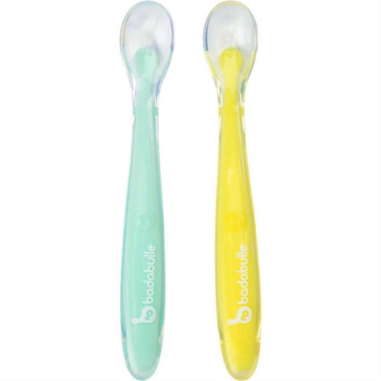 Set 2 Linguri de Silicon Badabulle pentru Bebe - Default Title [ps:76837181-8587-434e-99ce-6d7cc385be4f]