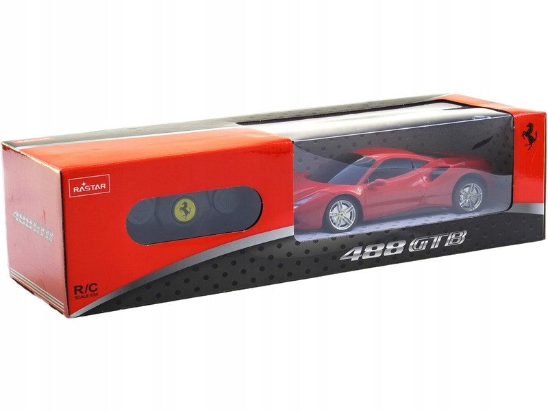MASINA CU TELECOMANDA FERRARI 488 GTB ROSU SCARA 1 LA 24 - Roșu [ps:562734f6-534e-408f-a32b-fdbb4c66482f]