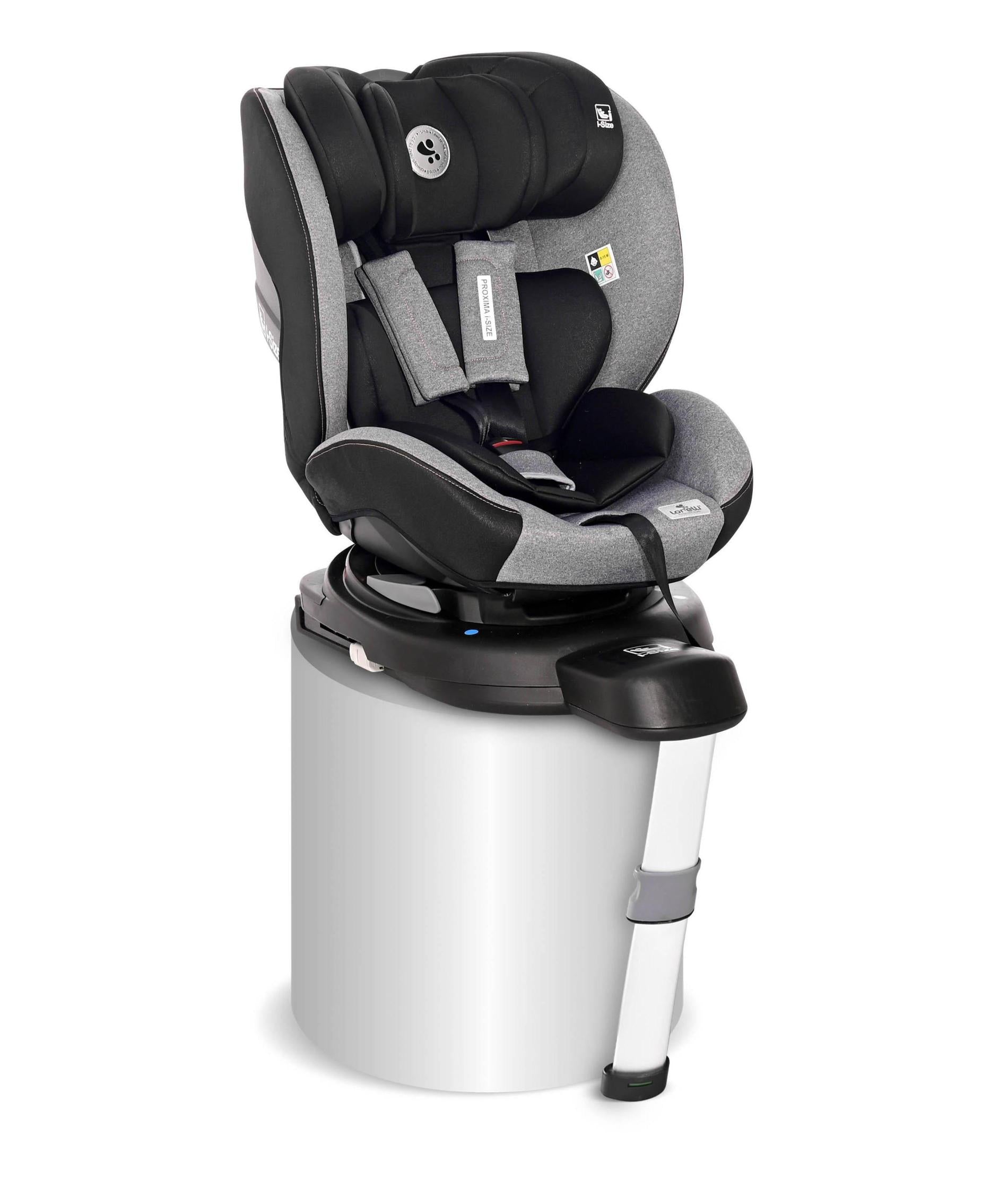 Scaun Auto Lorelli Proxima i-Size, Rotativ, 40-105 cm, Roșu - Gri/Negru [ps:cbda9621-c3e1-42db-8064-d2233b1ec8e3]