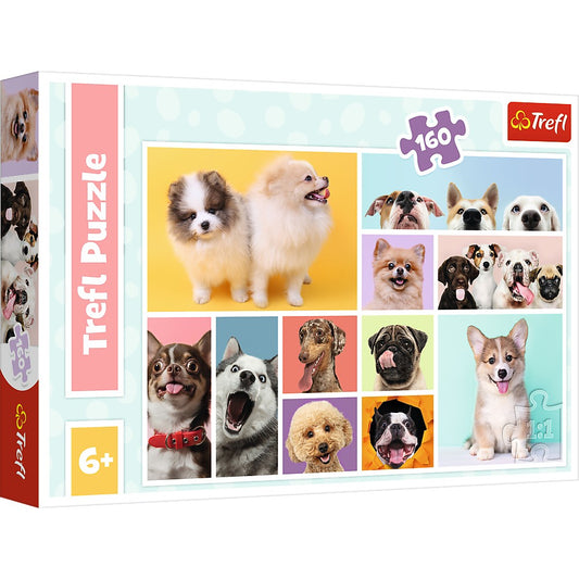 PUZZLE TREFL 160 PRIETENIA CATELUSILOR [ps:4d7ea242-c2b9-4518-b8f6-804d62175a69]