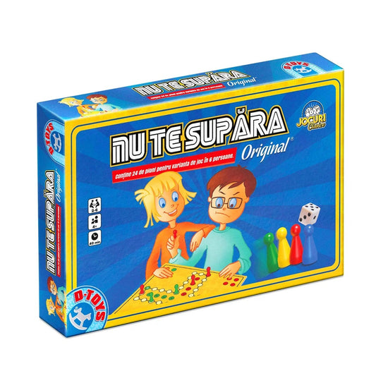 Joc de Societate Nu te Supăra D-TOYS - Pentru 2-4 Jucători - Default Title [ps:f0f773f9-97a5-4850-9856-3700764dc5ab]
