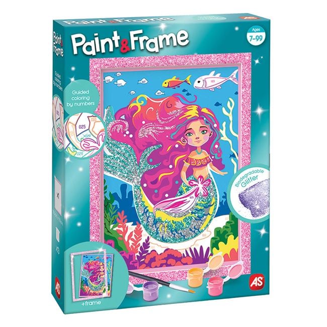 Kit Pictură cu Numere Mythical Mermaid Jumbo - Set Creativ - Default Title [ps:1360da83-4bb1-4ea6-a83a-92615aee869e]