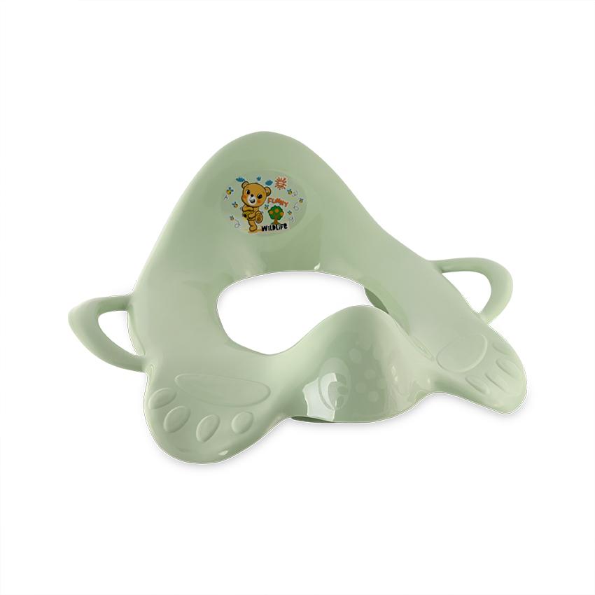 Reductor Toaletă Lorelli cu Manere, Smoke Green - verde Smoke [ps:3718174b-0238-43f5-817e-886d6f69c4e3]