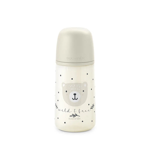Biberon Suavinex SX Pro 270ml, Debit Mediu M - Bej - Bej [ps:b5670a7f-2108-448d-ac17-78a035f705bf]