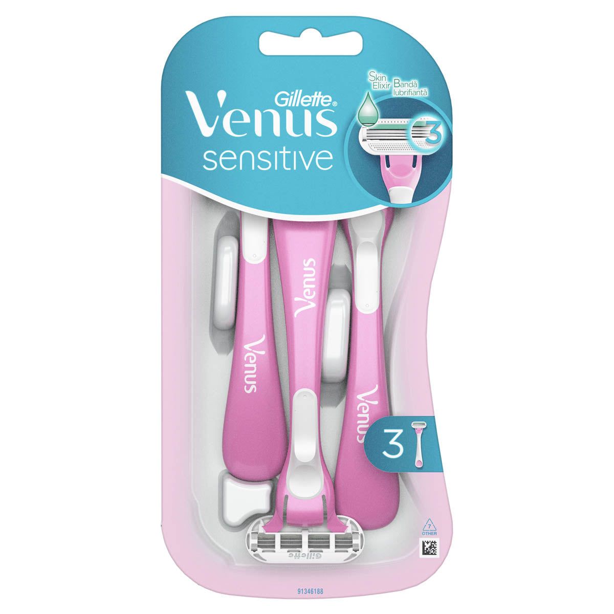 GILLETTE Venus Sensitive, aparat de ras, 3 buc [ps:6a14e24f-9530-42cc-85a2-67810082b189]