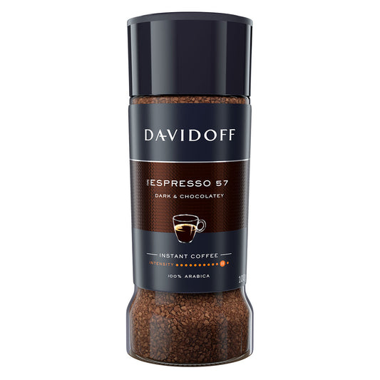 DAVIDOFF Cafe Espresso 57 Intense, cafea instant, 100 g [ps:a54b6d46-b87c-4189-984f-5d5a04ef8870]