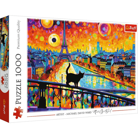 PUZZLE TREFL 1000 PISICA DIN PARIS - Pisica Din Paris [ps:0cd33c4d-8a21-449a-9839-df0335edffdb]