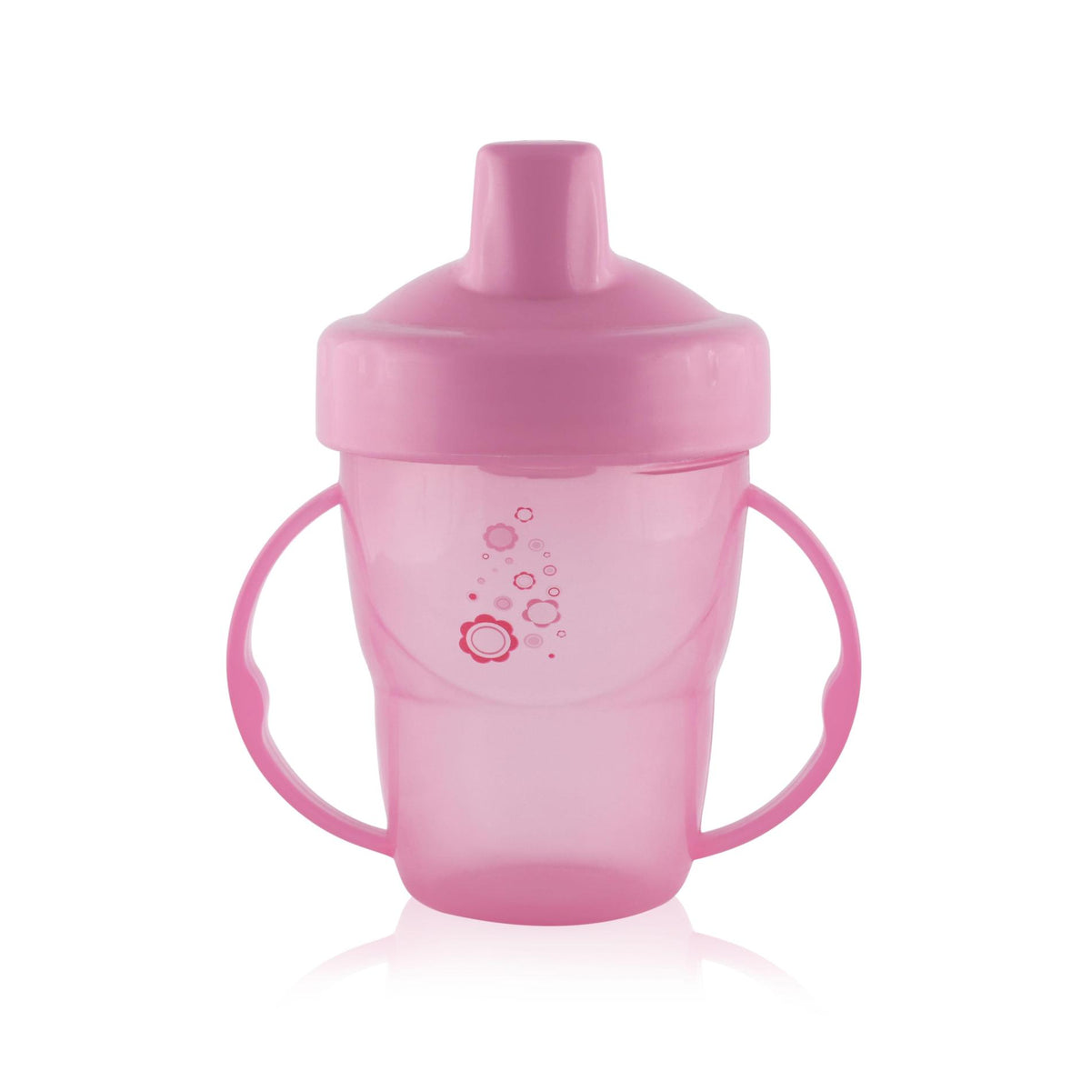 Cană Lorelli cu Manere și Cioc, 210ml, Pink, 12 luni+ - roz [ps:3316140a-9526-456d-8426-aec7e3c73ec1]