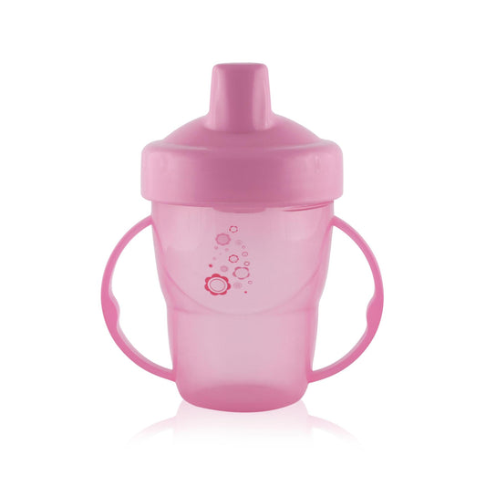Cană Lorelli cu Manere și Cioc, 210ml, Pink, 12 luni+ - roz [ps:3316140a-9526-456d-8426-aec7e3c73ec1]