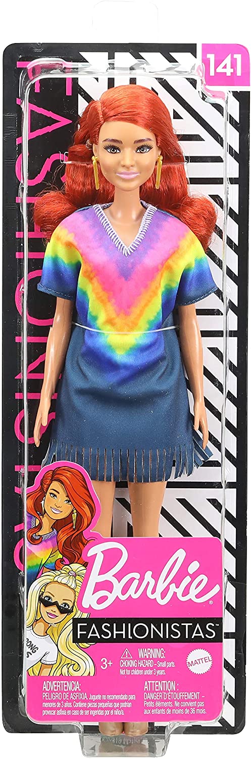 PAPUSA BARBIE FASHIONISTA ROSCATA CU ROCHITA CURCUBEU [ps:cecdbde0-4ba0-402b-ac83-b1b0f6887ba8]