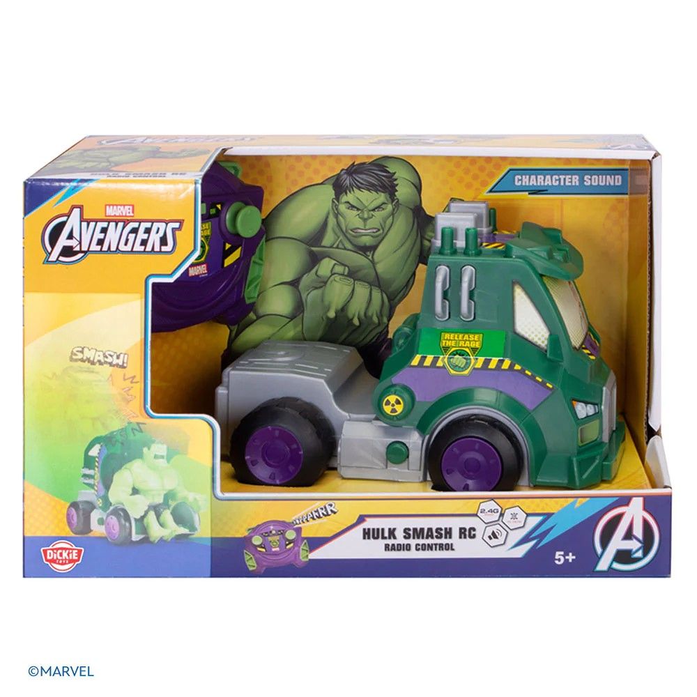 Mașină RC Hulk Smash Dickie Toys Marvel - Simba - Default Title [ps:55ef833d-f67d-428c-b770-72d254f2bdaa]