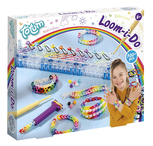 Set Creativ DIY Gherghef cu Elastice Totum - 700+ piese - Default Title [ps:99adc3cc-814a-4dc4-bb0a-4f24b51af5c9]