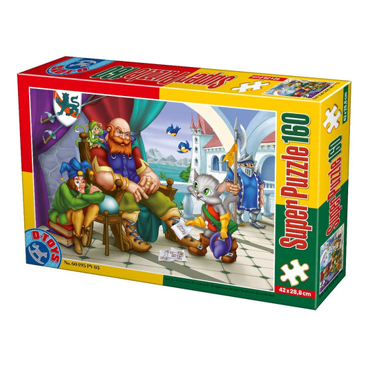 Puzzle D-TOYS Motanul Încălțat, 160 piese - Default Title [ps:162c3a49-aec0-4ec2-9e68-4eace3589a0a]