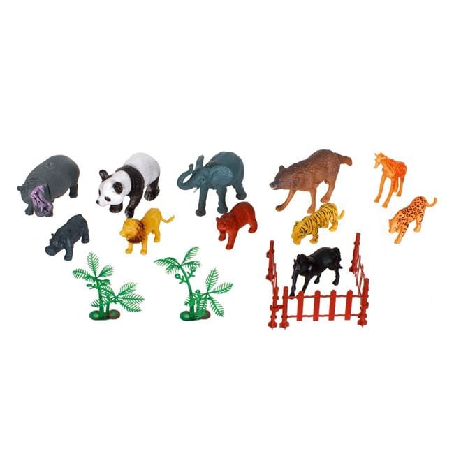 Set Animale Sălbătice de Plastic Jumbo - 16 Bucăți - Default Title [ps:70bc5392-e13e-49a3-bc8d-d809483ef28d]