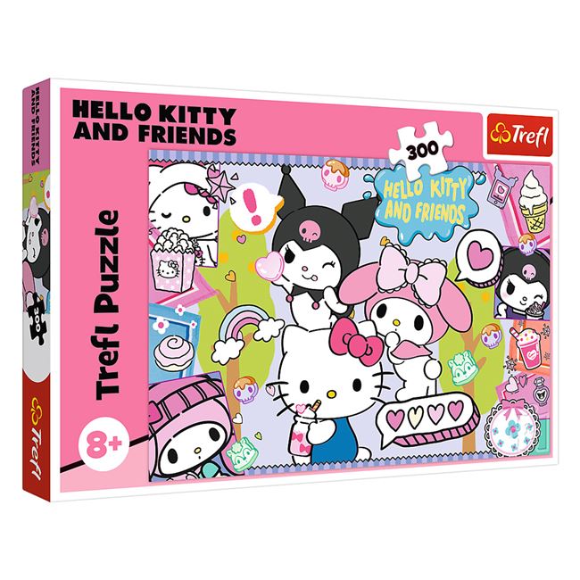 Puzzle Hello Kitty & Friends 300 Piese - Trefl/Jumbo - Default Title [ps:b7a9e890-e811-4416-a574-94252dc81d81]