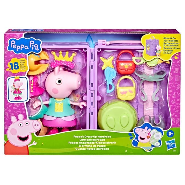 Set Joacă Garderoba Peppa Pig cu Accesorii - Hasbro - Default Title [ps:208038f1-8819-4652-8175-af85540373b6]