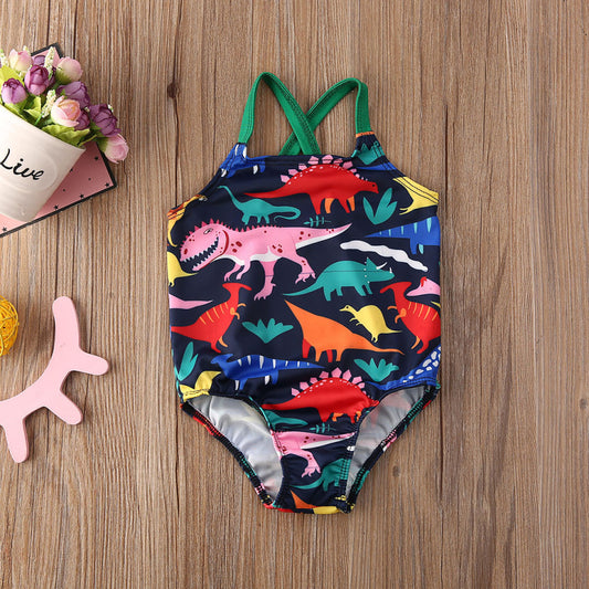 Costum de baie Dinozauri colorati Drool (Marime: 90) [ps:969eb50c-afa3-4bd2-a44c-9cf1df80397f]
