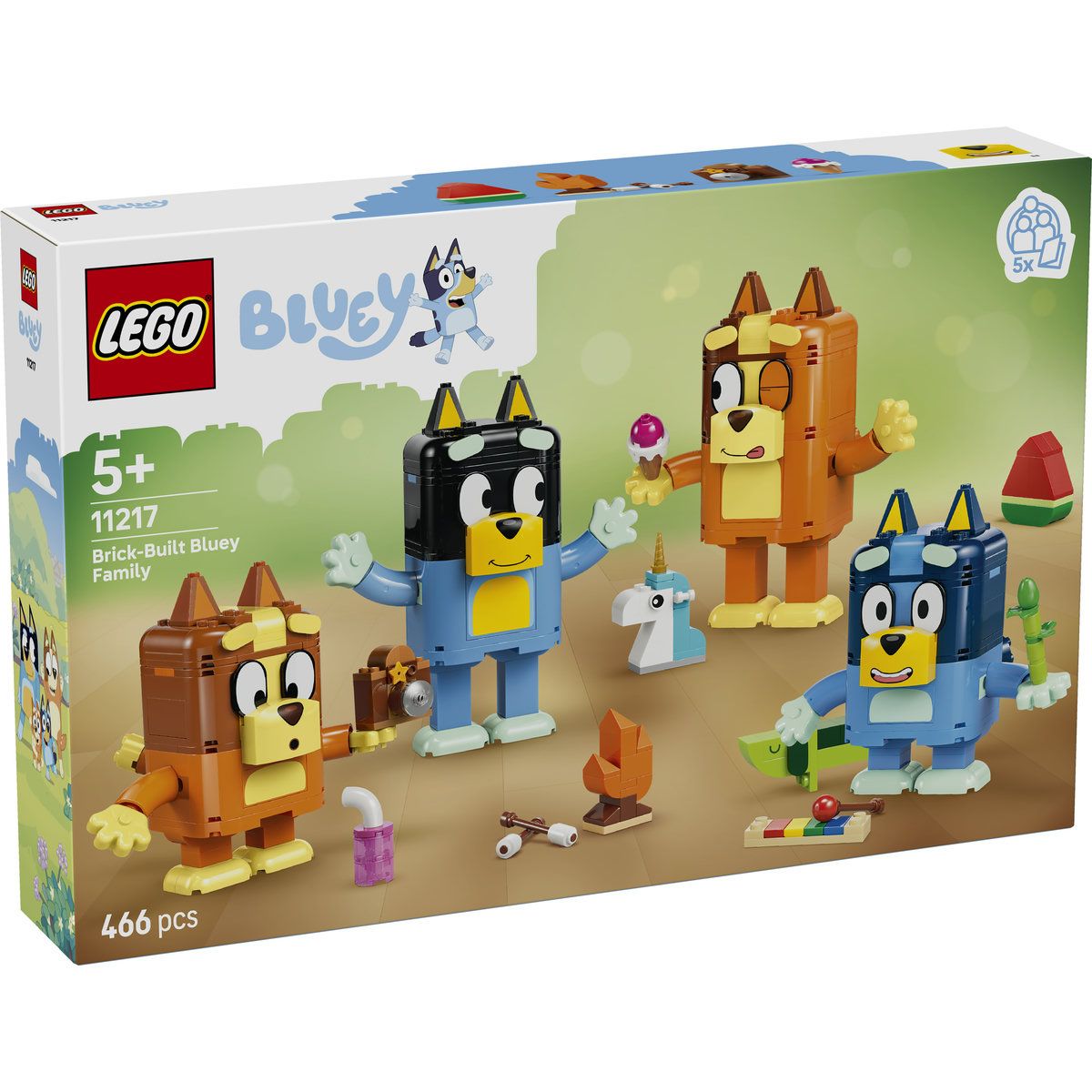 LEGO Bluey Familia lui Blue din Caramizi 11217 | Infant - Default Title [ps:7b3fa5f4-ff89-4296-b7ca-38acb7daf045]