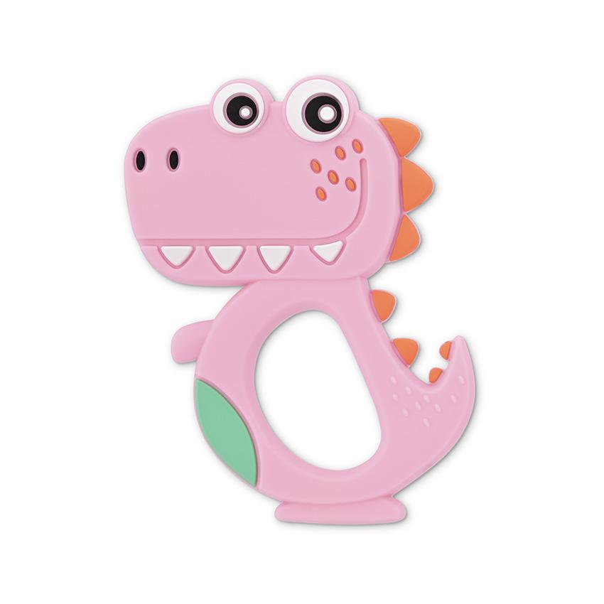 Jucărie Dentiție Dino Lucky Lorelli, Pink, 3 luni+ - Pink [ps:71681205-70fc-4d11-ae5c-bdacdbc6fcbb]