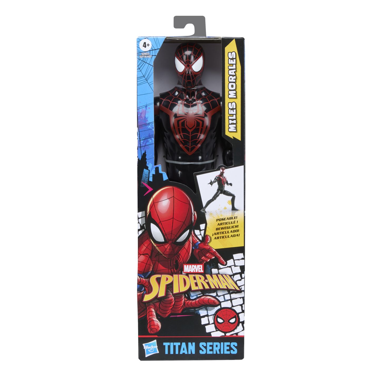 MARVEL SPIDER MAN TITAN SERIES FIGURINA MILES MORALES [ps:9d94b5ce-c86d-452b-97a9-3d0a3ac41dc6]