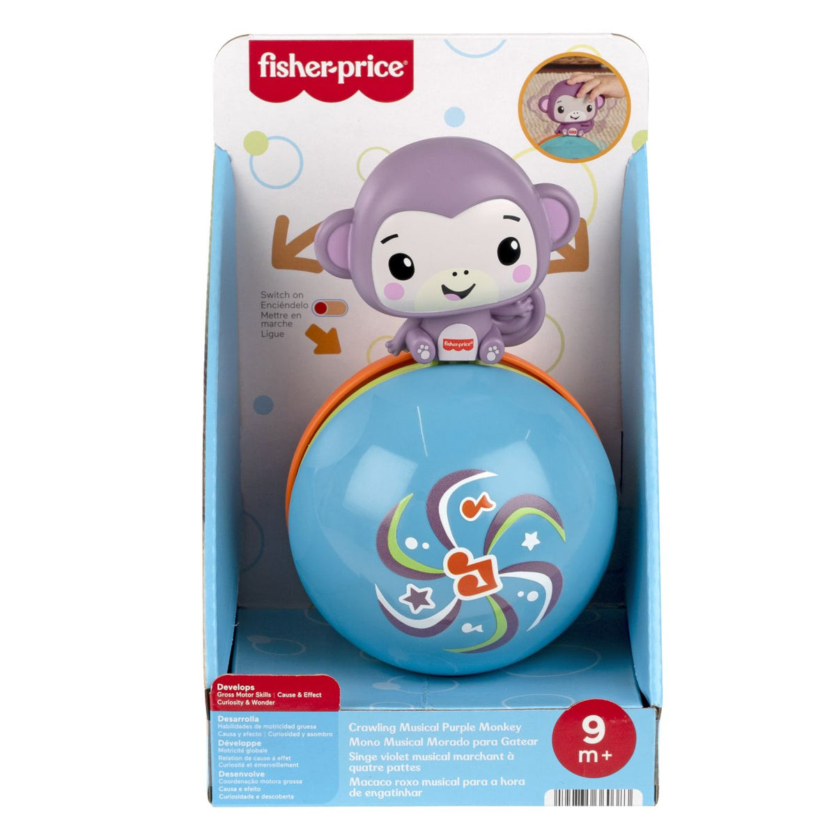 Jucărie Interactivă Maimuțică cu Minge Fisher-Price | Mattel - Default Title [ps:de8941dc-90fc-43c6-be51-c979e9e0012b]