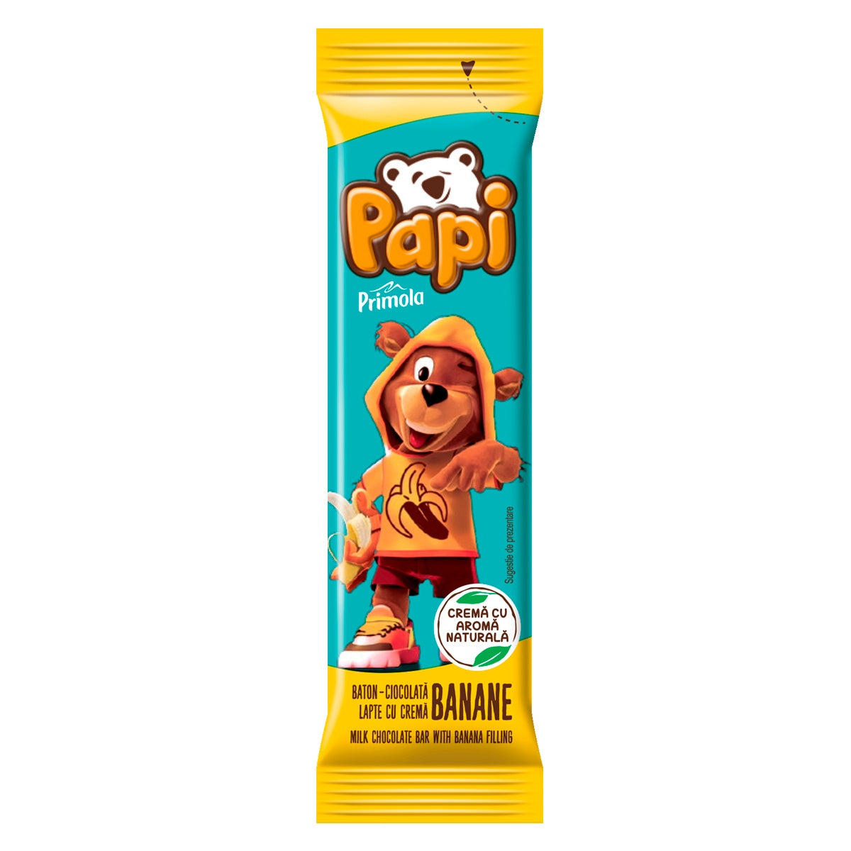 PAPI Banane, baton, 26.8 g, 1 buc [ps:41489b83-cb35-4ea3-ae1f-e75bece7fe72]