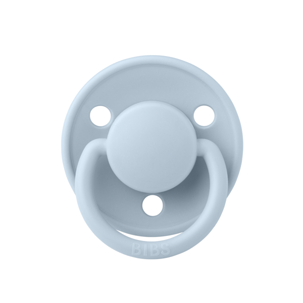 Set 2 Suzete BIBS De Lux Silicon, Rotunde, Sage/Hunter Green - Bleu [ps:0618a737-339a-4715-8ecd-0b788334dbbb]