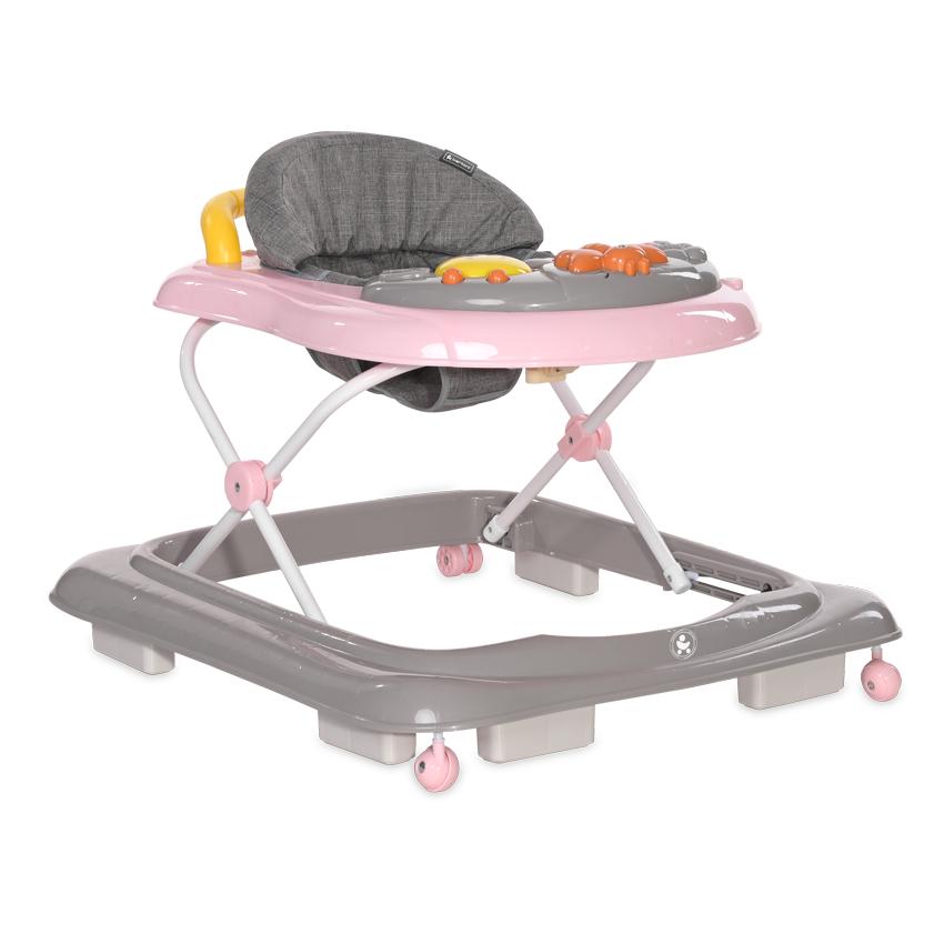 Premergător Lorelli My Buggy cu Eurobază, Poppy Red - roz [ps:238f075c-2eff-4217-93ee-33a9ab20355d]